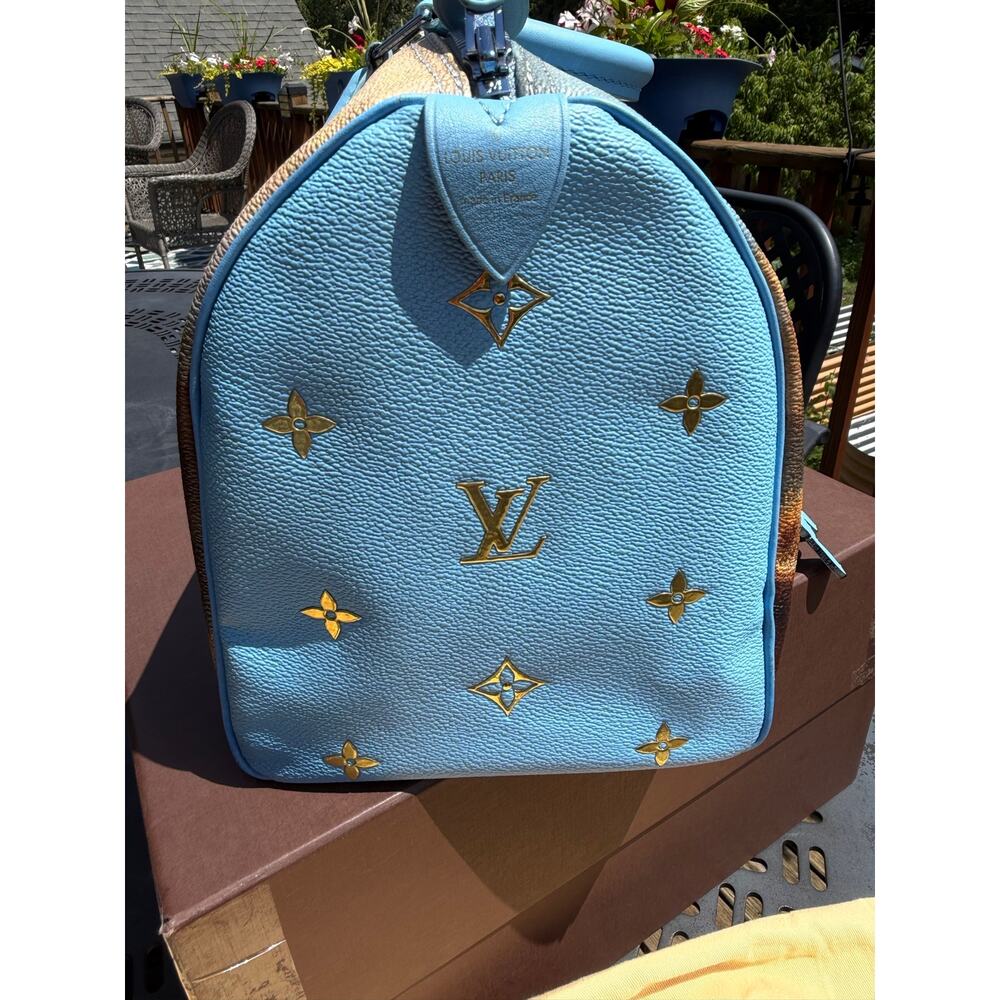 Louis Vuitton Speedy 30 Turner Masters Collection by Jeff Koons NWB - Picture 3 of 16